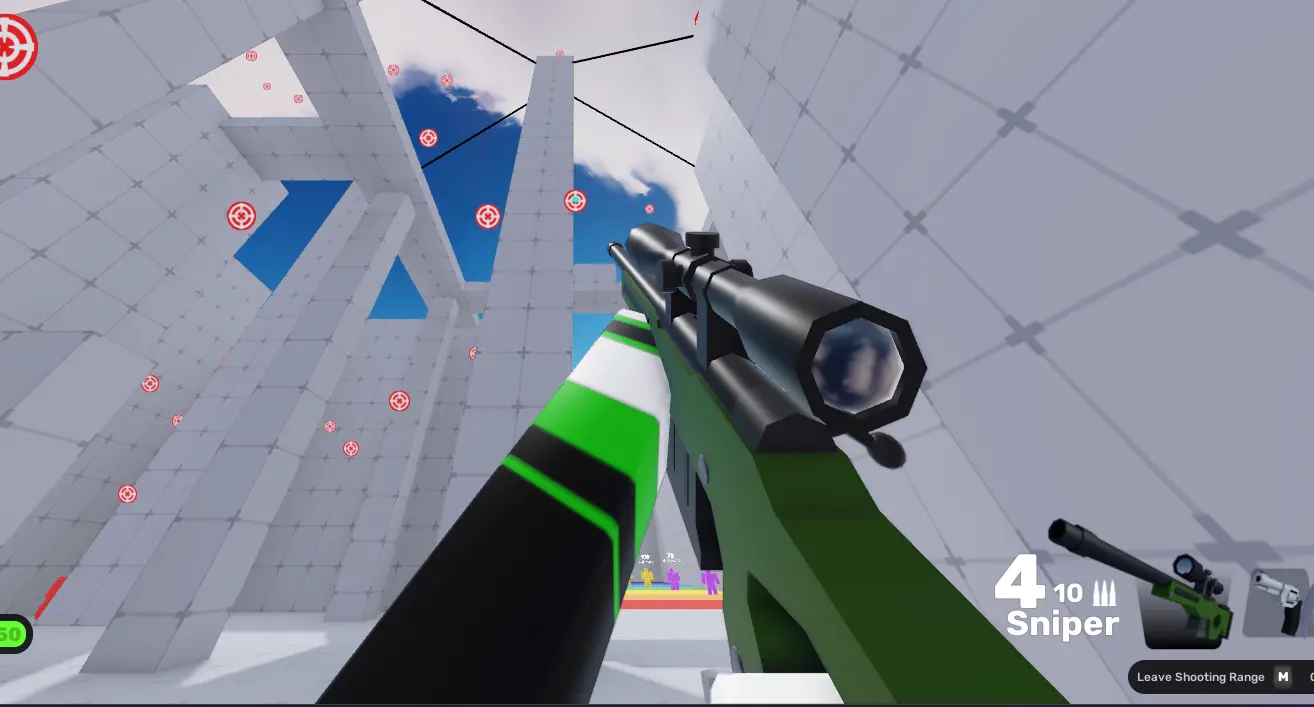 Sniper en Rivals - Roblox